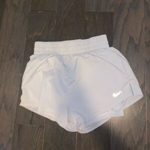 Nike White Women's Athletic Shorts